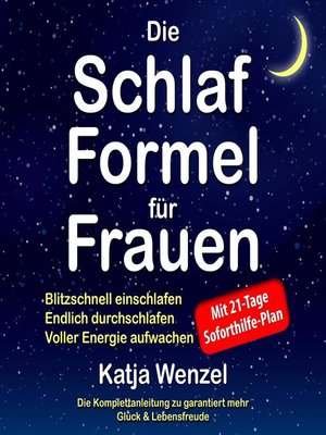 cover image of Die Schlaf-Formel für Frauen